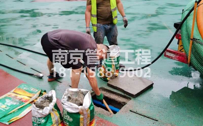 218下庙村管道清淤