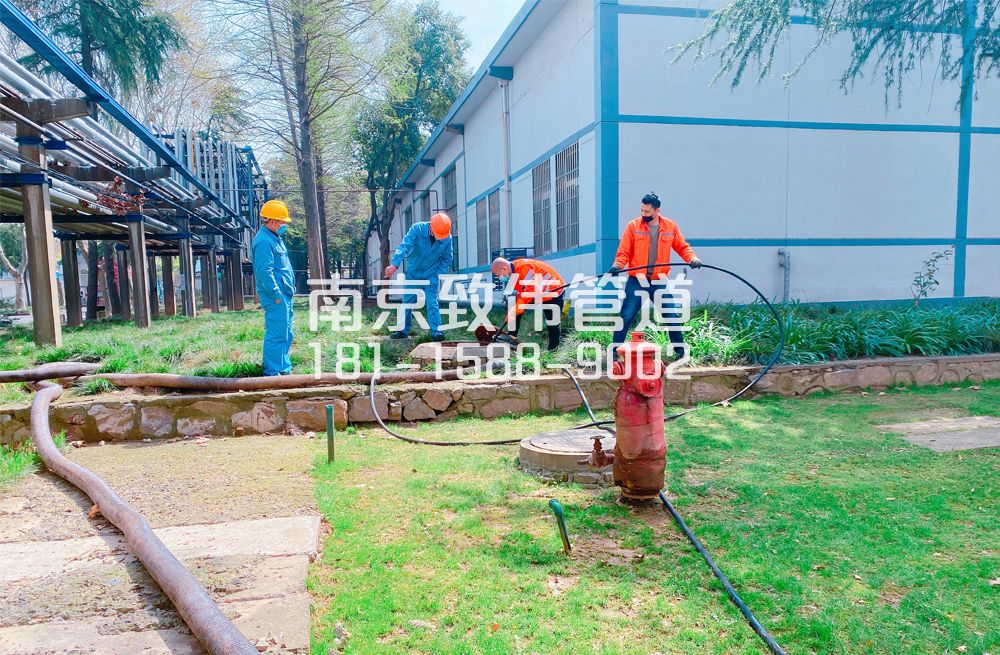 360下庙村石化工厂管道清洗